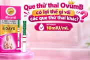 Que thử thai OvumB với độ nhạy 10 mIU/mL có lợi thế gì với các que thử thai khác?